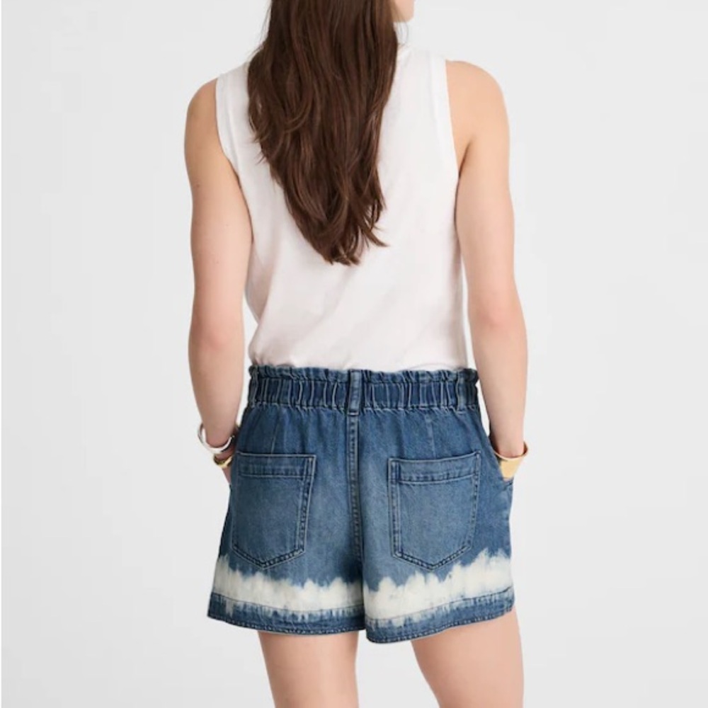 Madewell Denim Tie-Waist Shorts - Size Small - NEW WITH TAGS!! women’s - Picture 2 of 11